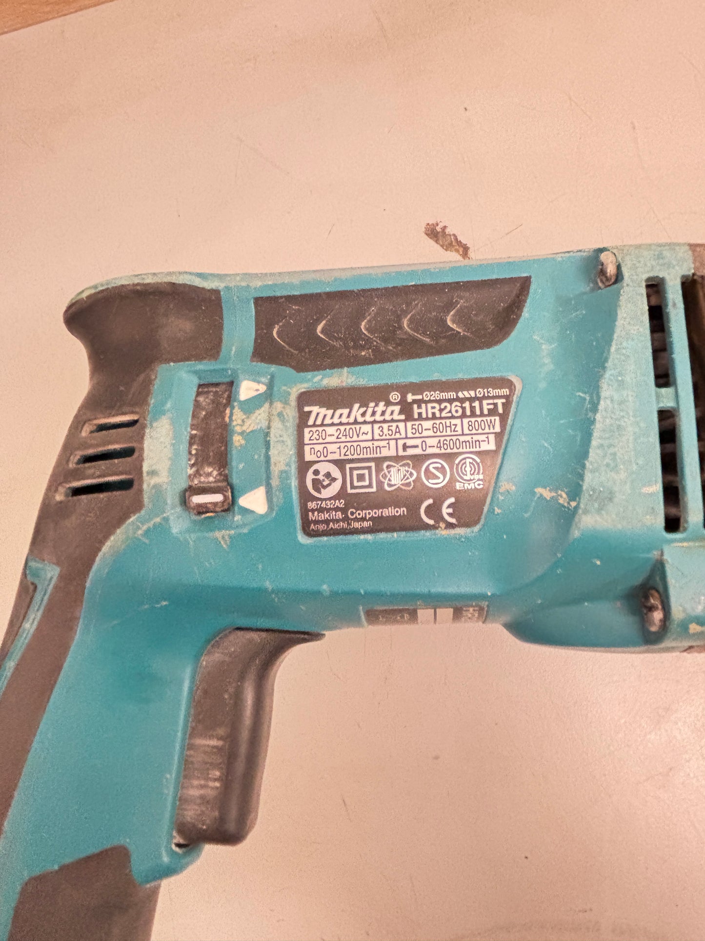 Makita HR2611FT Borrhammare