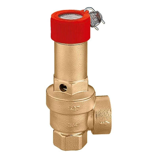 Caleffi Certified and calibrated safety valve F 3/4 x 1 inch 527554