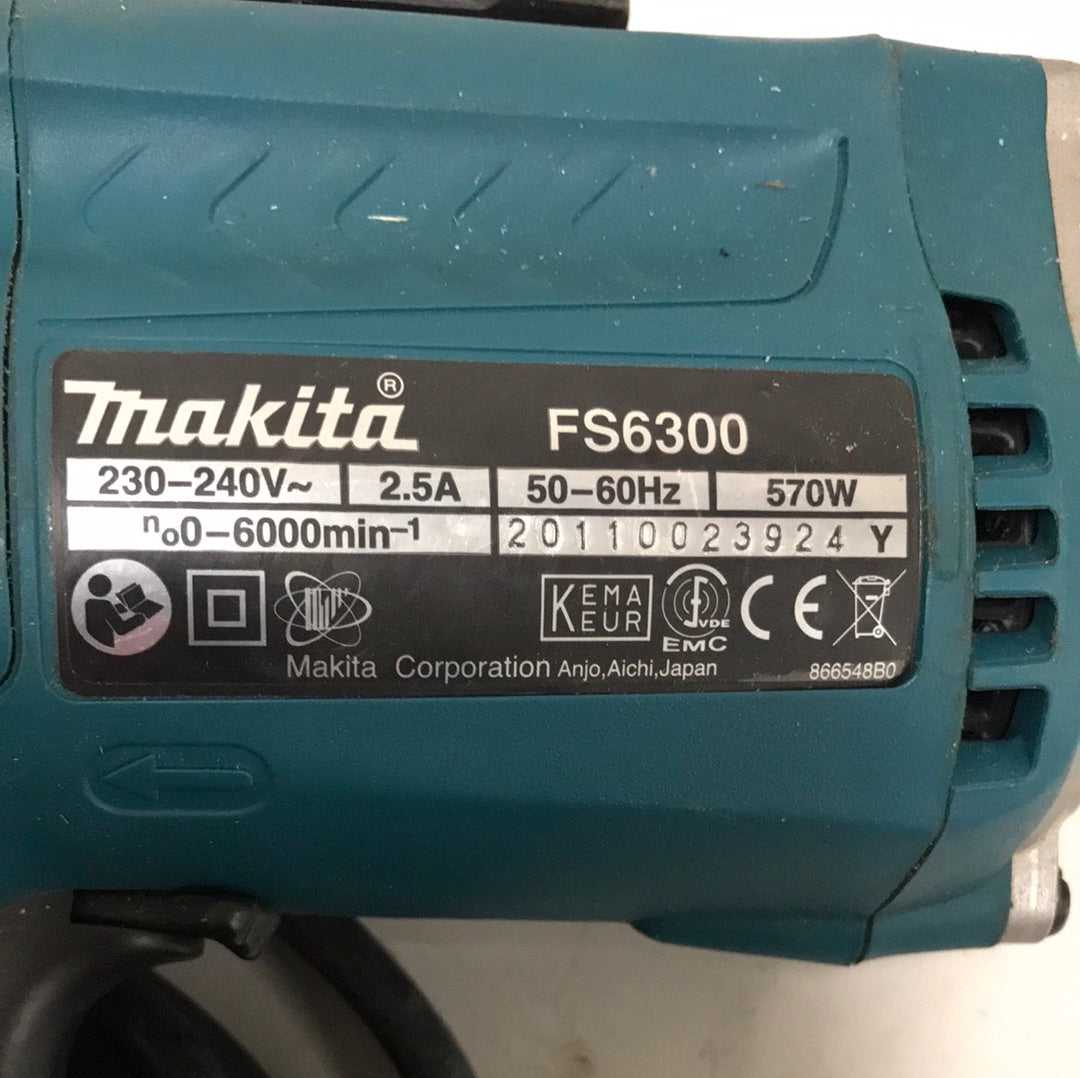 Makita Gipsskruvdragare, Eldriven FS6300