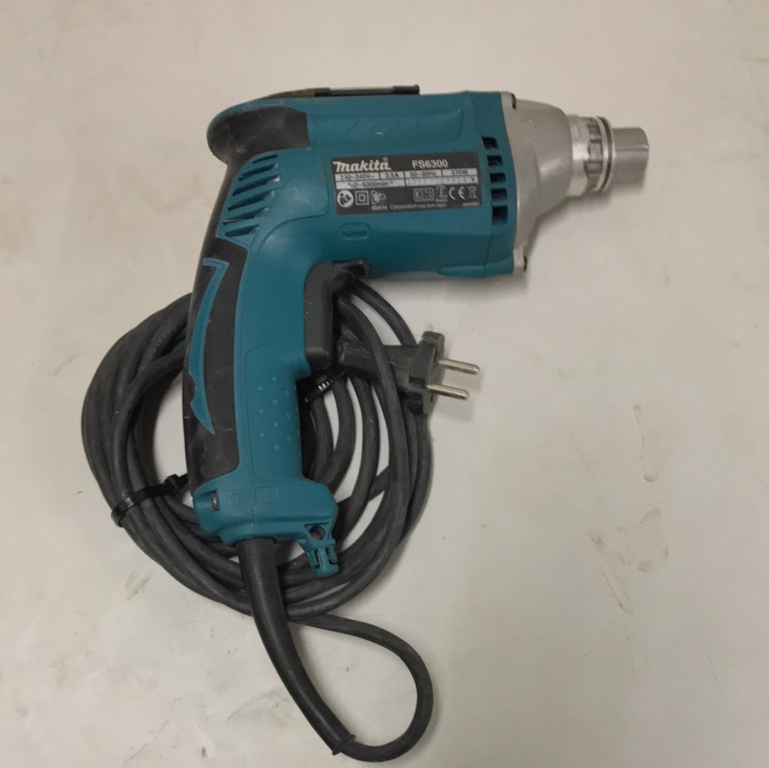 Makita Gipsskruvdragare, Eldriven FS6300