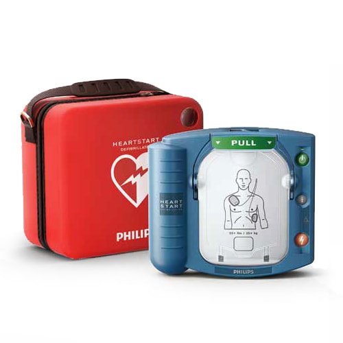 PHILIPS Heartstart HS1 med väska