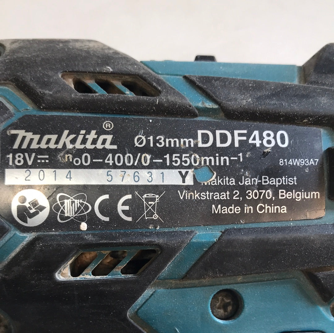 Makita Borrskruvdragare, Batteridriven DDF480